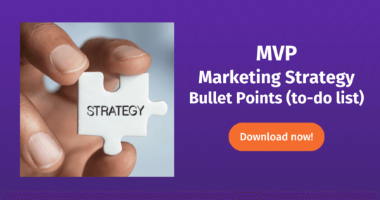MVP Marketing Strategy - to-do list